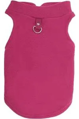 Imagen del producto de Chaleco térmico para perros y gatos, color rosa, talla XL. Chaqueta para mascotas, ideal para el invierno, paseos y para mayor comodidad