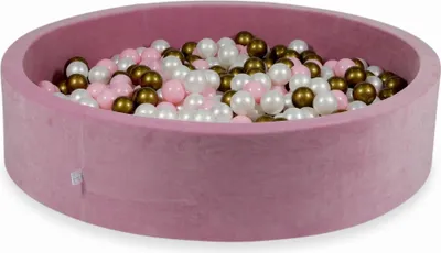 Obrázok produktu pre Sušiak 130x30cm Velvet Soft Pink so 600 guľôčkami: Perleťová, starozlatá, svetloružová