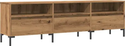 Zdjęcie produktu dla Szafka pod TV, dąb artisan, 150x30x44,5 cm