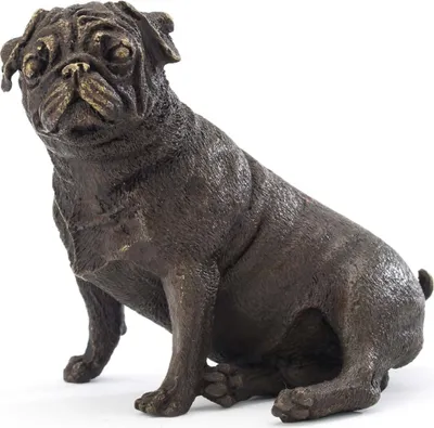 Produktbild von Bronzefigur Bulldogge Hund Dogge Skulptur Bronze Bronzeskulptur antik Stil
