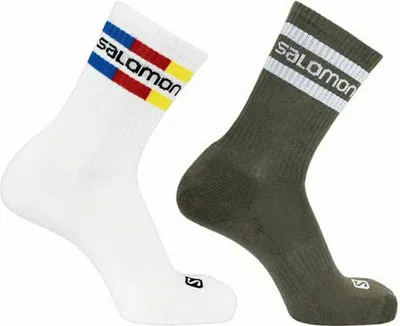 Produktbild von Sportsocken Salomon Crew Weiß - 45-47
