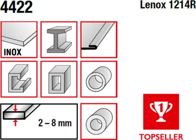 Zdjęcie produktu dla Brzeszczot do piły szablastej z bimetalu MPS frezowany i ustawiany Długość całkowita 300/długość zębów 280 mm, podziałka zębów 1,8 mm : 1,8 mm : 300 mm Długość całkowita: 300 mm Podziałka zębów: 1,8 mm