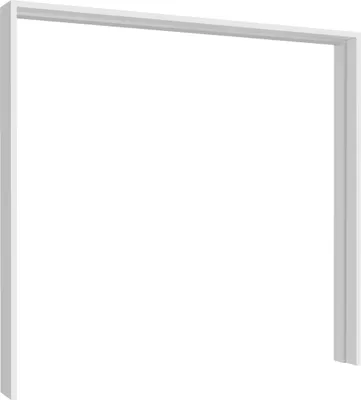 Produktbild von Passepartout >Passepartout< in Weiss Glanz - 230,9x215,1x23,8cm (BxHxT)
