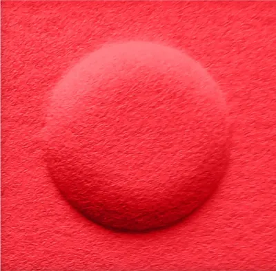 Produktbild von FOLTE 3D Wandpaneele 15x15 cm Filz - Blöcke, Kinderzimmer, rot Farbe