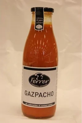 Produktbild von Ferrer Gazpacho 720ml Flasche (kalte Suppe)