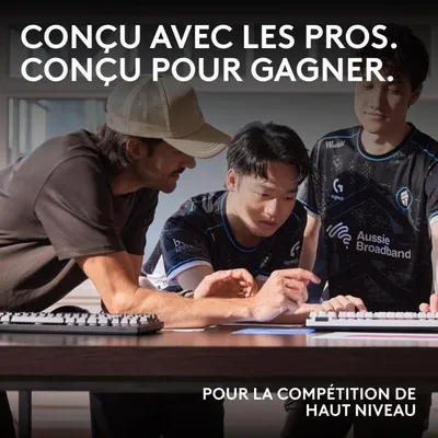 Obrázok produktu pre Bezdrôtová herná klávesnica Logitech G Pro X 60 Lightspeed, Bluetooth, RGB Lightsync, biela