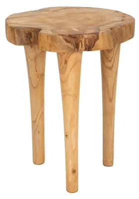 Image de Mauro Ferretti Tabouret Kursi Ø 35x45 cm marron