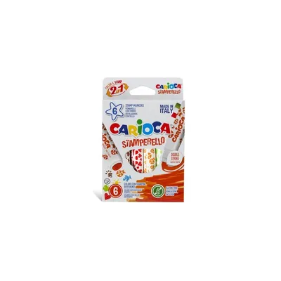Produktbild von Carioca Stamperello Filzstift Multi Mehrfarbig 6 Stück(e)