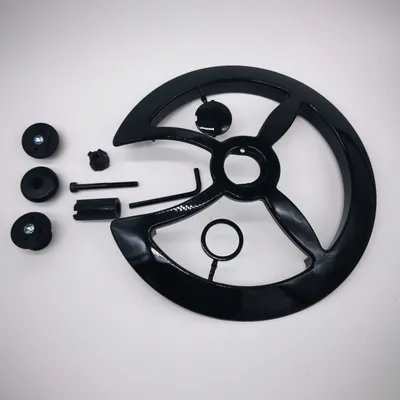 Produktbild von M-Wave Kettenschutzscheibe / -ring 46-48 Zähne Kettenrad Kurbelschutz