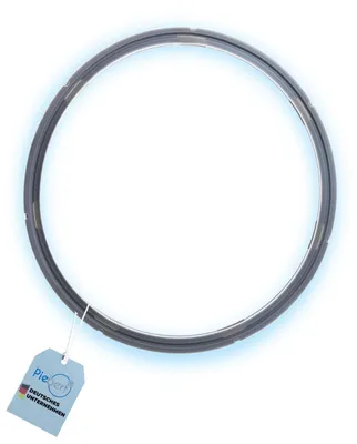 Dichtungsring 22 cm für Fissler Schnellkochtöpfe, Silikon, grau