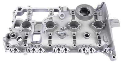 Image de Couvercle de ventilation moteur - Couvercle de culasse - Compatible avec les modèles A4, A5, A6, Q5, TT de 2009 à 2014 - Pièce de rechange 06H103064AC