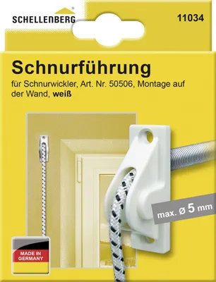 Produktbild von Schellenberg Schnurführung weiß, für Rollladen-Schnüre