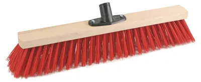 Obrázok produktu pre Záhradná metla bez násady, 500 mm červená