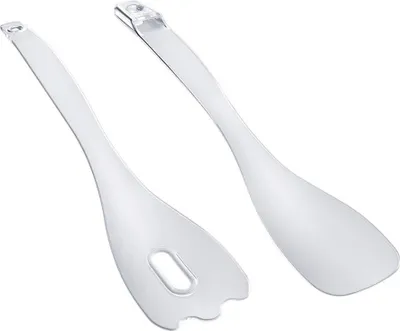 Produktbild von Metaltex 251334080 Salatbesteck&Servierzange, transparent, 2-teilig (1 Set)