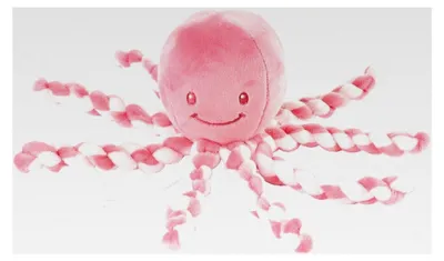 Produktbild von Oktopus Spieluhr, Wiegelied «La-Le-Lu», Für Neugeborene und Frühchen, 23 cm, Rosa