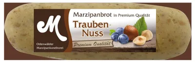 Produktbild Odenwälder Marzipan Brot Trauben Nuss köstliches Edelmarzipan 95g
