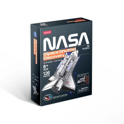 Obrázok produktu pre CUBICFUN 3D puzzle NASA: Raketopln Discovery 126 dielikov