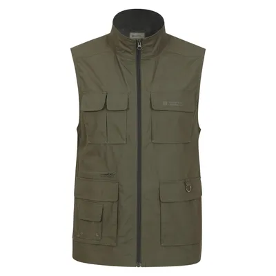 Produktbild von Mountain Warehouse - "Trek II" Weste für Herren MW759 (S) (Khaki Grün)