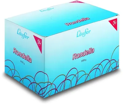 Produktbild von Gummibänder Rondella 150x4mm/100mm rot 1kg Packung mit 10 Stück
