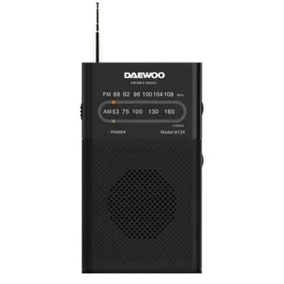Immagine prodotto di Radio portatile daewoo dw1027/nero