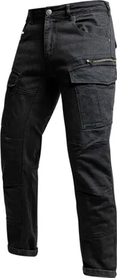 Image de John Doe Defender Mono Pantalon textile moto pour femme, noir, 25