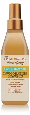 Obrázek produktu pro Creme of Nature Čistý med pro osvěžení vlasové pokožky, osvěžující bezoplachová péče 236 ml