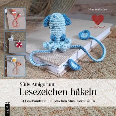 Immagine prodotto di Amigurumi-Lesezeichen häkeln