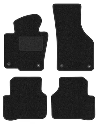 Immagine prodotto di Tappetini in moquette per Volkswagen CC 2012-2017 (coupé) – set 4 pezzi, antracite, su misura – Wielganizator ANTHRA