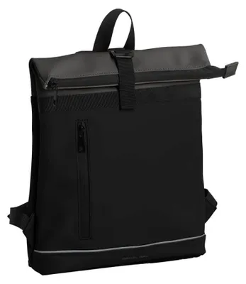Produktbild von Daniel Ray Rolltop-Rucksack Seattle - Moderner PolyurethanRollrucksack in Schwarz-Grau