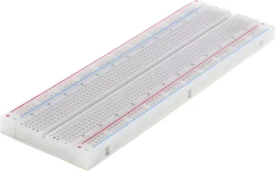 Produktbild von Breadboard (Steckbrett) mit 830 Kontakten