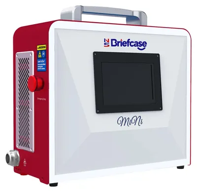 Produktbild von Laserschweißgerät - Puls-Lasermaschine - 600 W - 6 J - Punktlaser - Schweißen und Schneiden - 0,3–0,5 mm - Rot