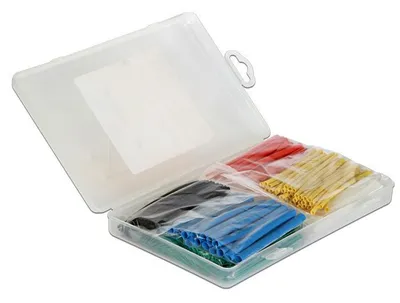 Obrázek produktu pro DeLOCK 86278, Kabelový žlab, Černá, Modrá, Zelená, Červená, Žlutá, PVC, 50 kusů