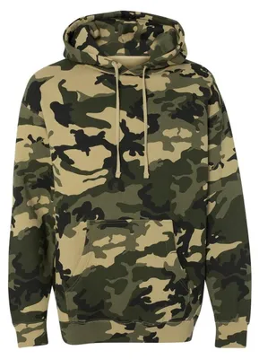 Produktbild von Independent - Hoodie zum Überziehen für Herren, Schwer LT3489 (M) (Army-Grün Tarnmuster)