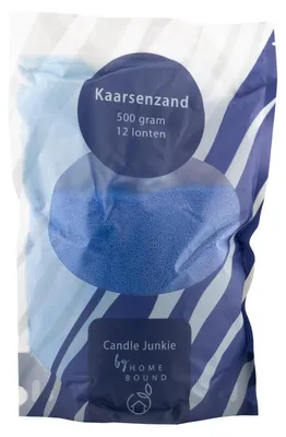 Produktbild von HomeBound Kerzenpulver 500 g mit 12 Dochten Blau