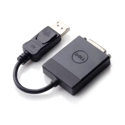 Produktbild von DELL 470-ABEO Videokabel-Adapter DisplayPort DVI Schwarz