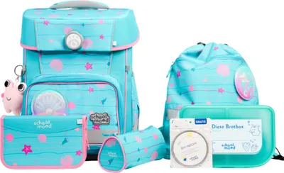 Produktbild von School-Mood Champion Pro 7-teiliges Schulranzen-Set - Lilly (Mermaid)