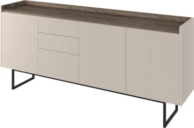 Produktbild von yourhouse24 Kommode LAGO LG-04 mit Beleuchtung beige