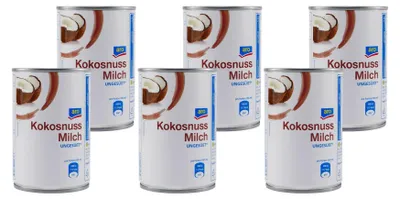 Produktbild von aro Kokosnuss Milch -ungesüßt- (12 x 400ml)