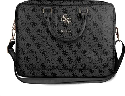 Produktbild von Guess Polyurethan4G Metal Logo Computer Bag 15/16" grau