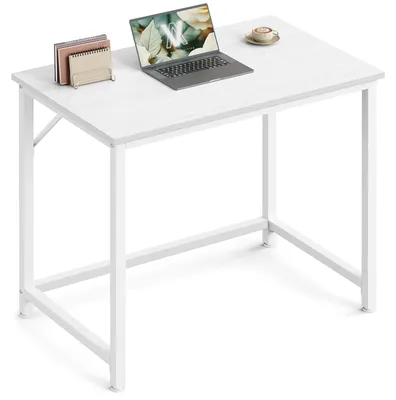 Obrázok produktu pre Stôl VASAGLE, počítačový stôl, kancelársky stôl, 80 x 50 x 76 cm, vhodný do pracovne, spálne alebo obývačky, farba: javorovo-biely/oblakovo-biely, model: LWD038W44V1