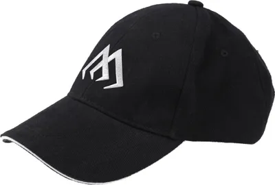 Zdjęcie produktu dla Czapka z daszkiem Mikado z logo, czarna, dla mężczyzn i kobiet, rozmiar uniwersalny