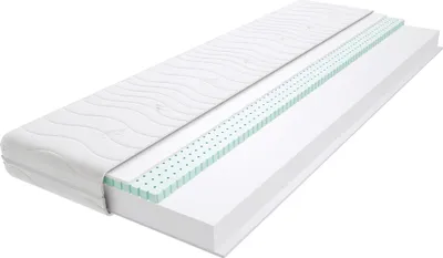 Produktbild von Schaumstoff Matratze 175x215 cm Doppelmatratze, H3 Mittelfest Komfortschaummatratze 11 cm Hoch Latex mit Klimafaser, Hypoallergen, HR-Schaum, Wendematratze, Gesteppter & Abnehmbarer Bezug Tago