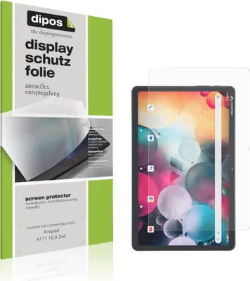 Immagine prodotto di 2x Pellicola Protettiva per Acepad A171 10.4 Zoll Protezione Schermo Antiriflesso dipos