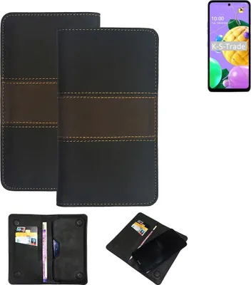 Produktbild von K-S-Trade Hülle Handyhülle kompatibel mit LG Electronics K52 Schutzhülle Walletcase Bookstyle Tasche Schutz Case Handytasche Wallet Cover