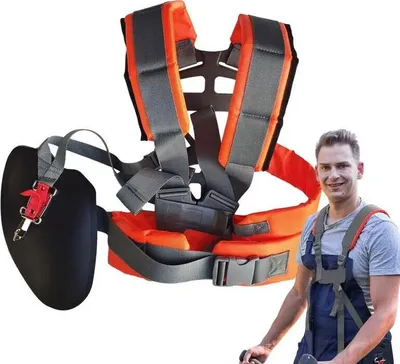 Produktbild von Professioneller Doppel-Schultergurt Tragegurt für Freischneider STIHL Trimmer