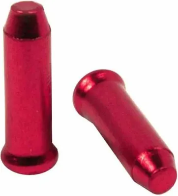 Image de Elvedes, embouts de câble en aluminium Ø 2,3 mm, 10 unités, rouge, taille unique