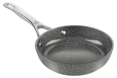 Produktbild von Salina Bratpfanne, 24 cm, Aluminium, Keramikantihaftbeschichtung mit Titan-Hartgrundierung, kratzfeste Keramikpfanne für alle Herdarten, induktionsgeeignet
