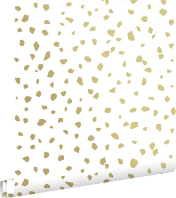 Zdjęcie produktu dla ESTAhome Tapeta lastryko białymIzłotym 53 cm x 10.05 m