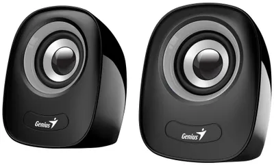 Zdjęcie produktu dla Genius Computer Technology SP-Q160, 1-drożny, 2.0 kan., Przewodowa, 6 W, 150 - 20000 Hz, Czarny, Szary