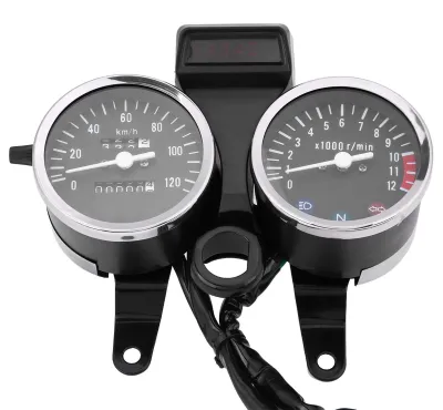 Obrázek produktu pro Motocyklové doplňky: rychloměr, počítadlo ujetých kilometrů a otáčkoměr pro Suzuki GN125